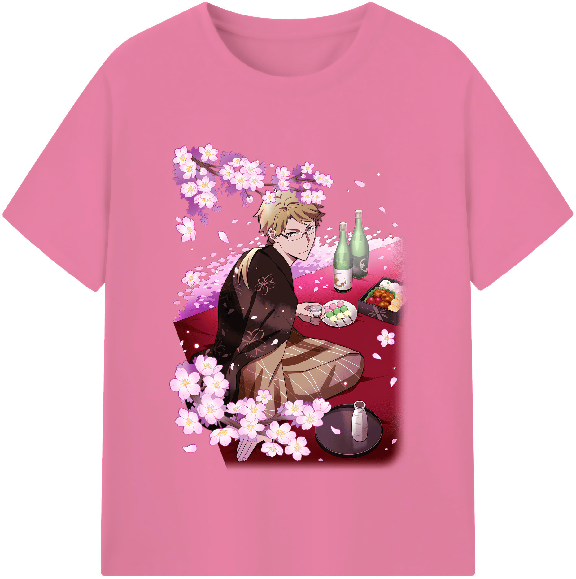 （画像用） 文豪ストレイドッグス Bungo Stray Dogs 綿100％半袖Tシャツ（フロントプリント）